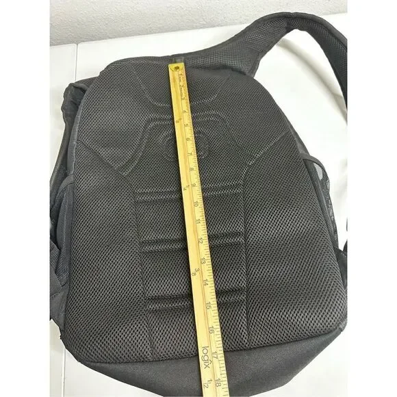OGIO Business Laptop Padded Backpack Computer Work Black Polyglass Maple Logo